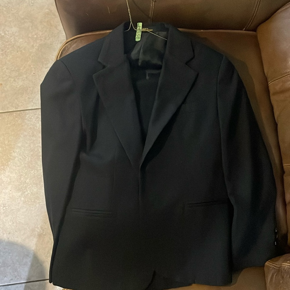 George Suit (pants & jacket) Black 10